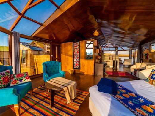 Kay Pacha Lodge Lago Titicaca All Inclusive Puno Eksteriør billede