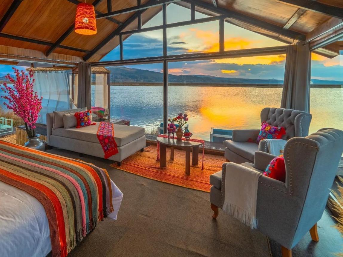 Kay Pacha Lodge Lago Titicaca All Inclusive Puno Eksteriør billede