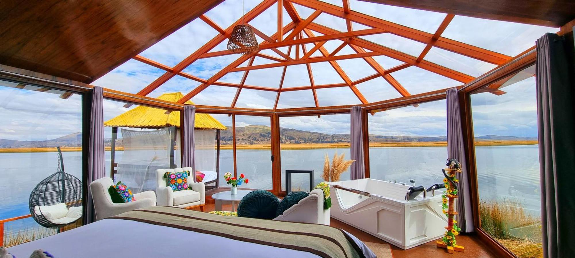 Kay Pacha Lodge Lago Titicaca All Inclusive Puno Eksteriør billede
