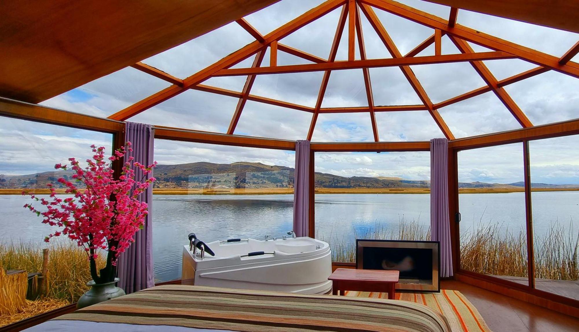 Kay Pacha Lodge Lago Titicaca All Inclusive Puno Værelse billede